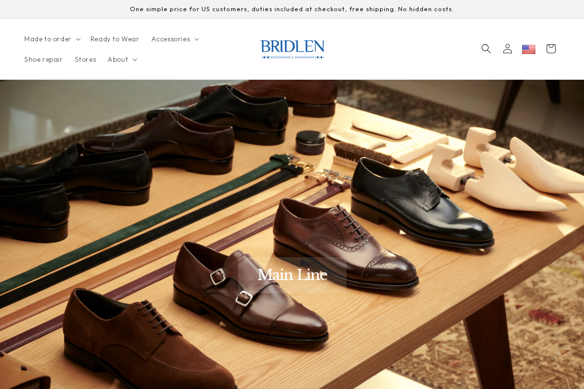 Bridlen homepage screenshot