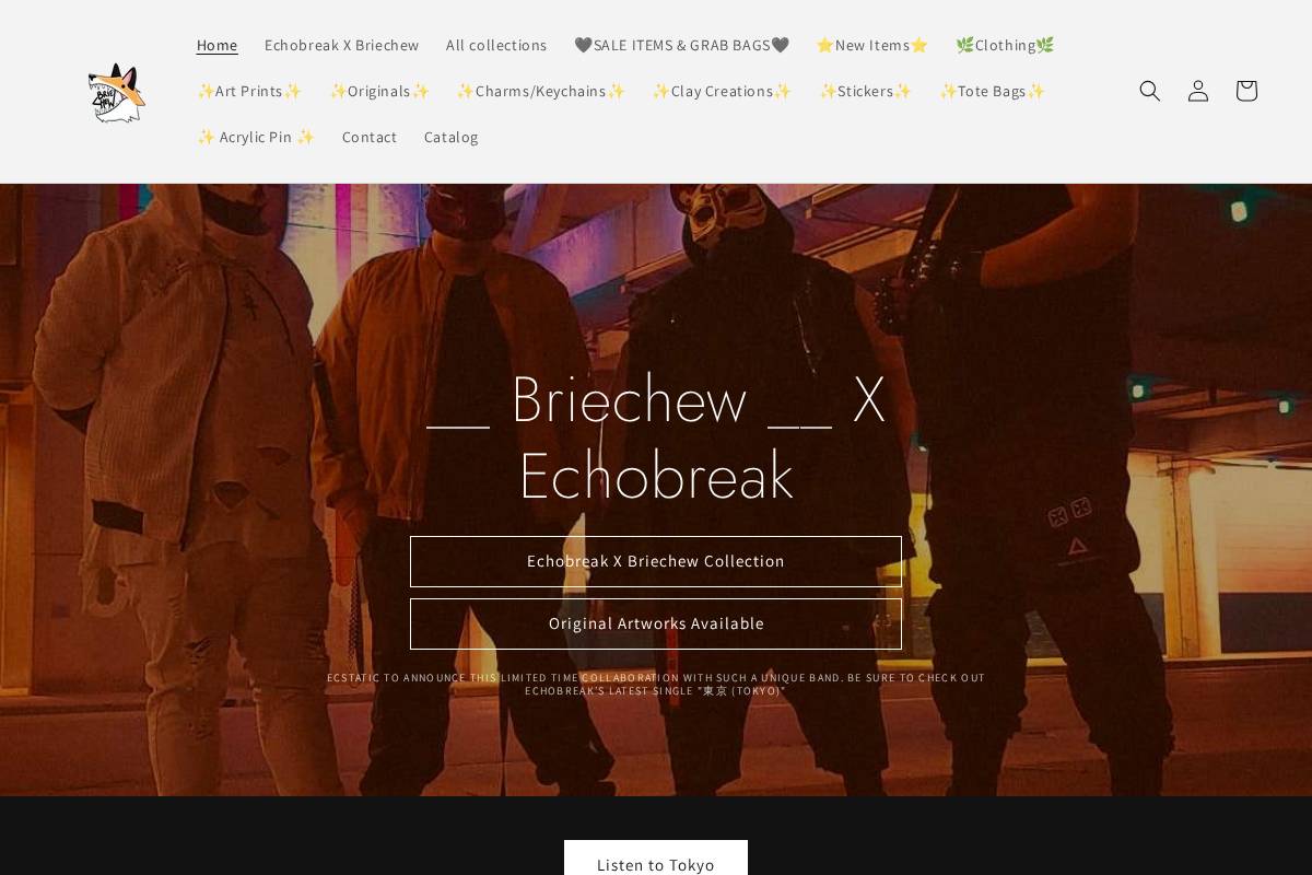 briechew.com homepage screenshot
