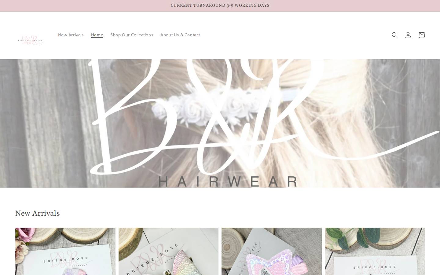 briegeandrose.com homepage screenshot