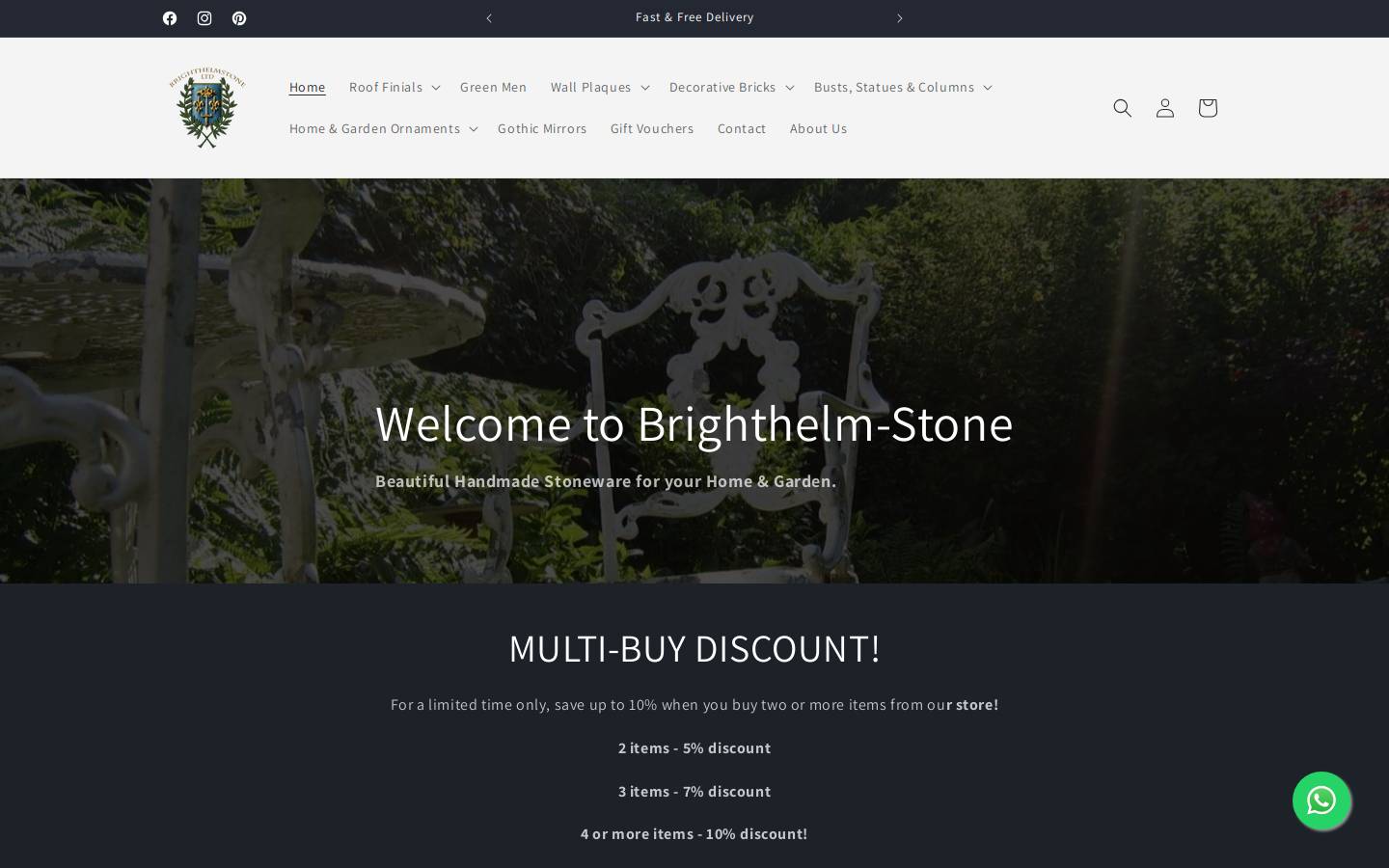 Brighthelmstone Limited homepage screenshot