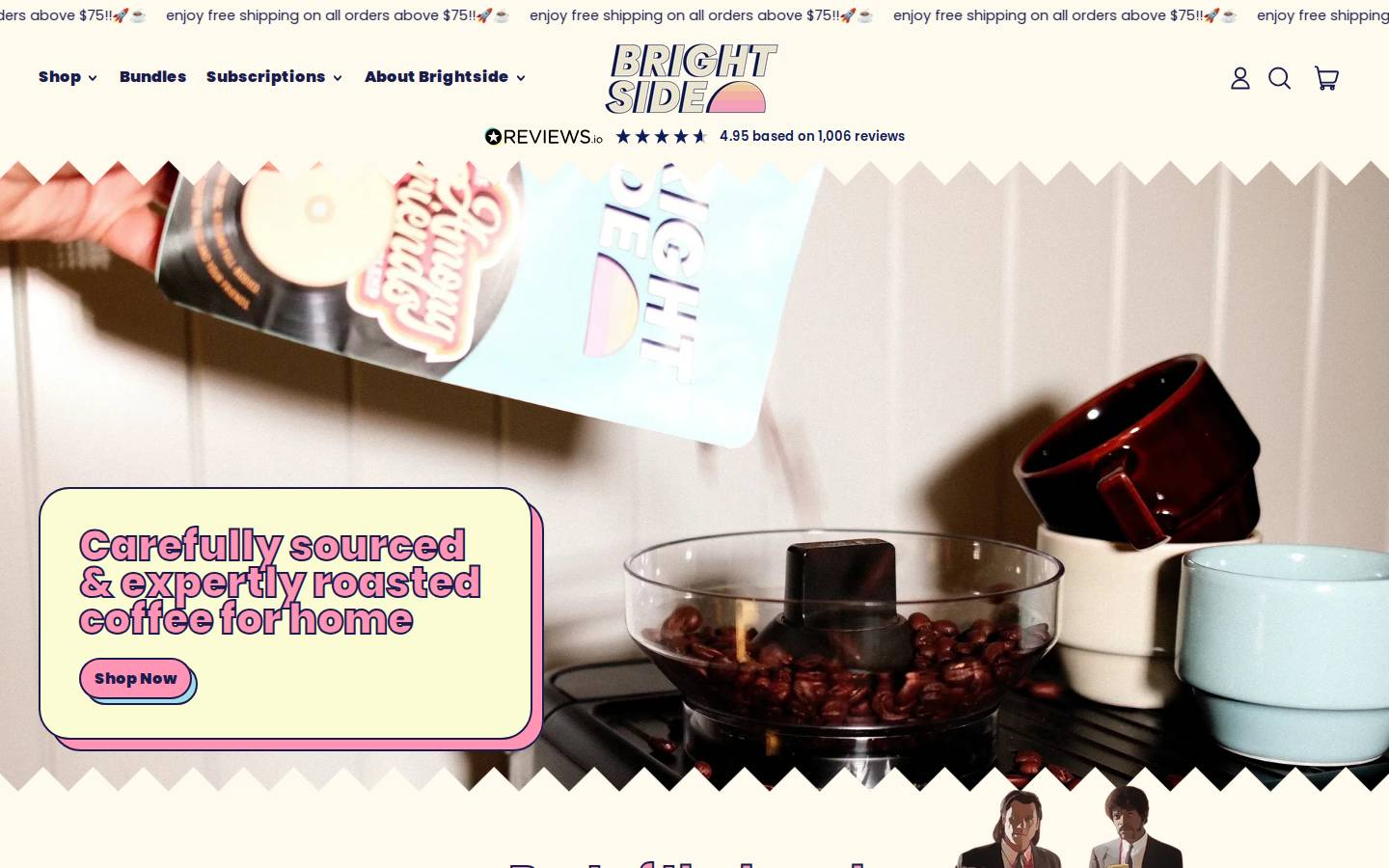Brightside Health homepage screenshot