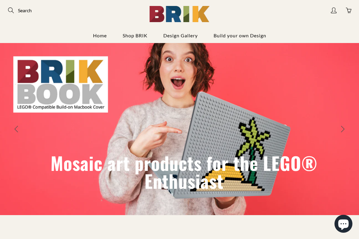 brik.co homepage screenshot