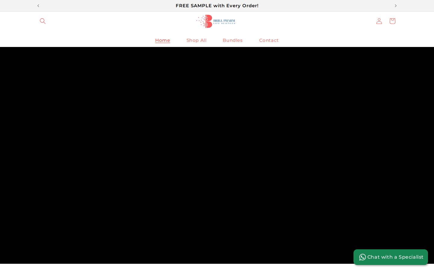 brillpharm.com homepage screenshot