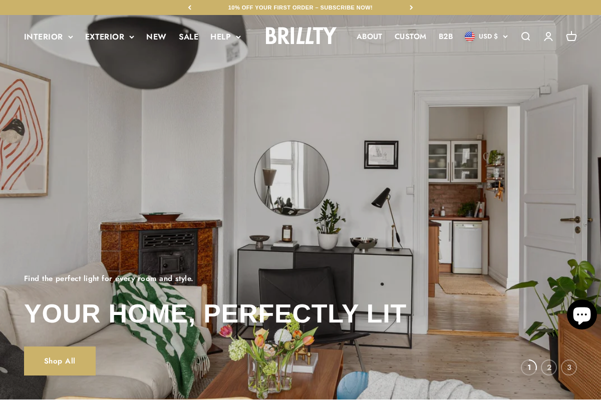 brillty.com homepage screenshot