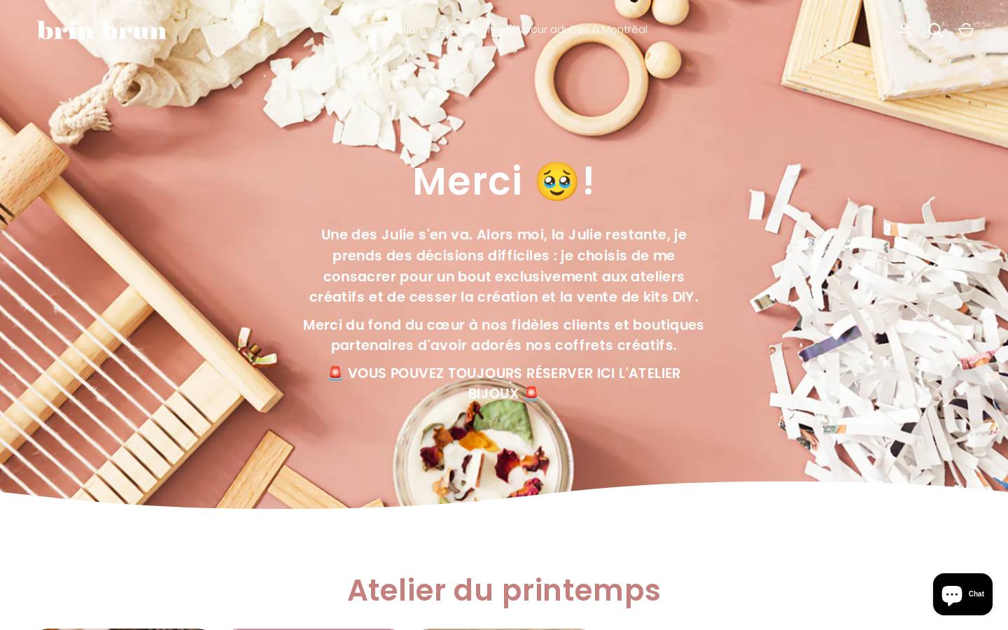 brinbrun.ca homepage screenshot
