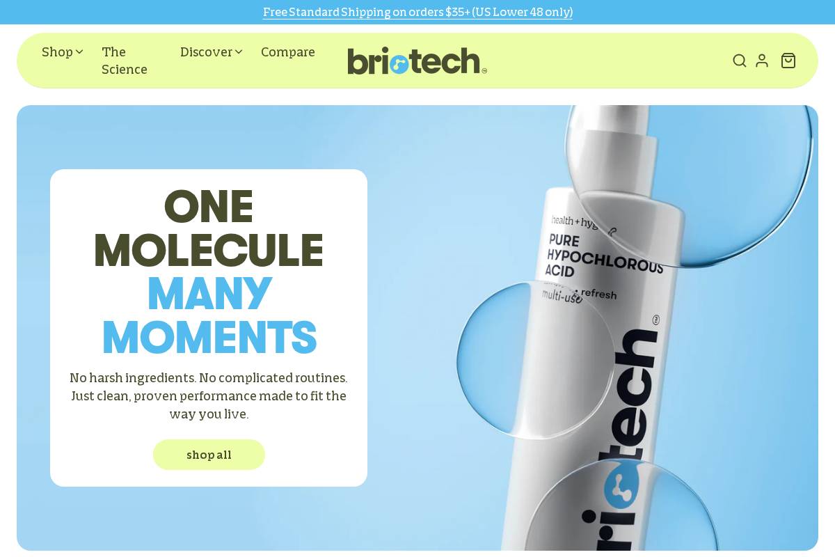 brioglobal.com homepage screenshot