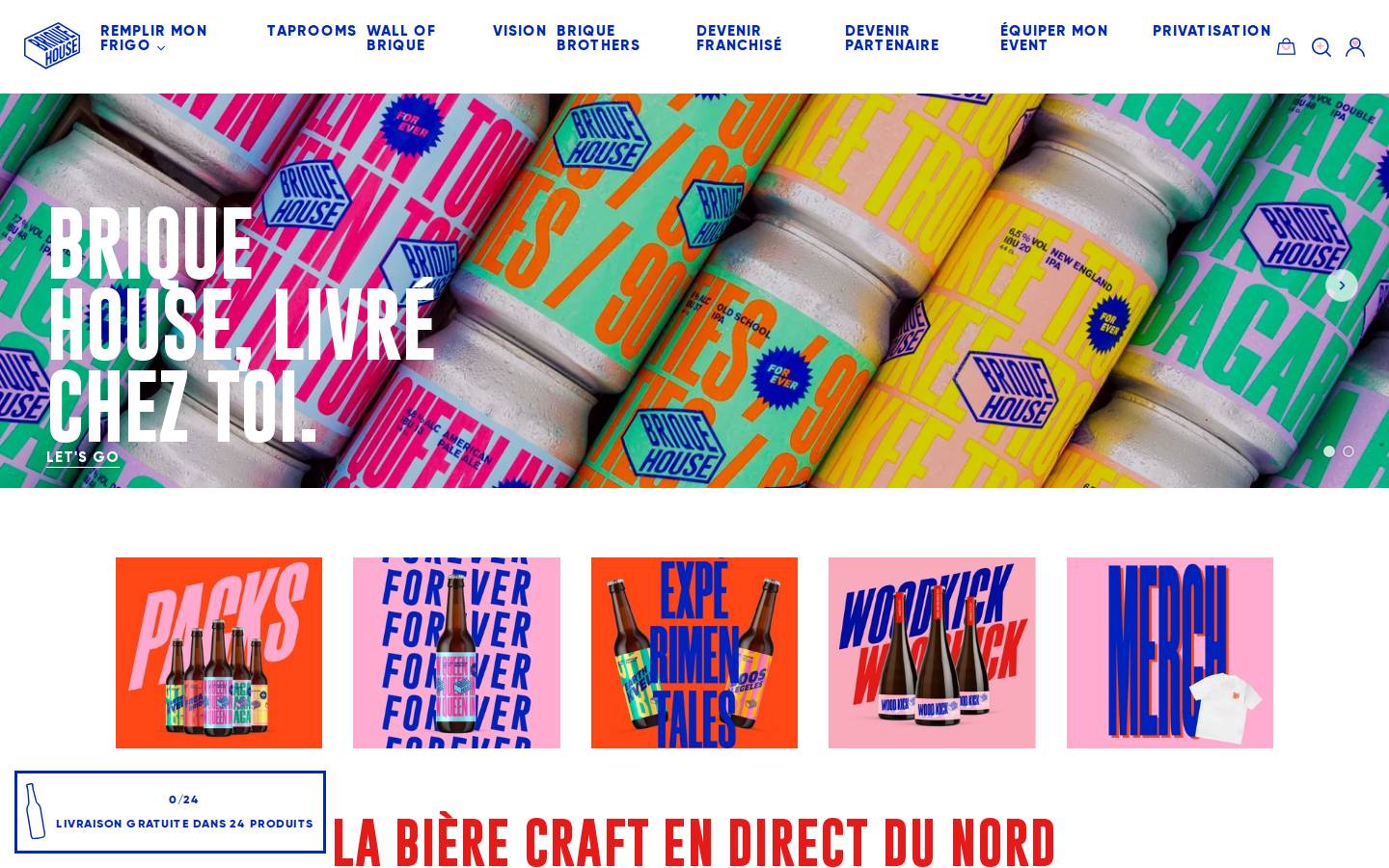 briquehouse.shop homepage screenshot