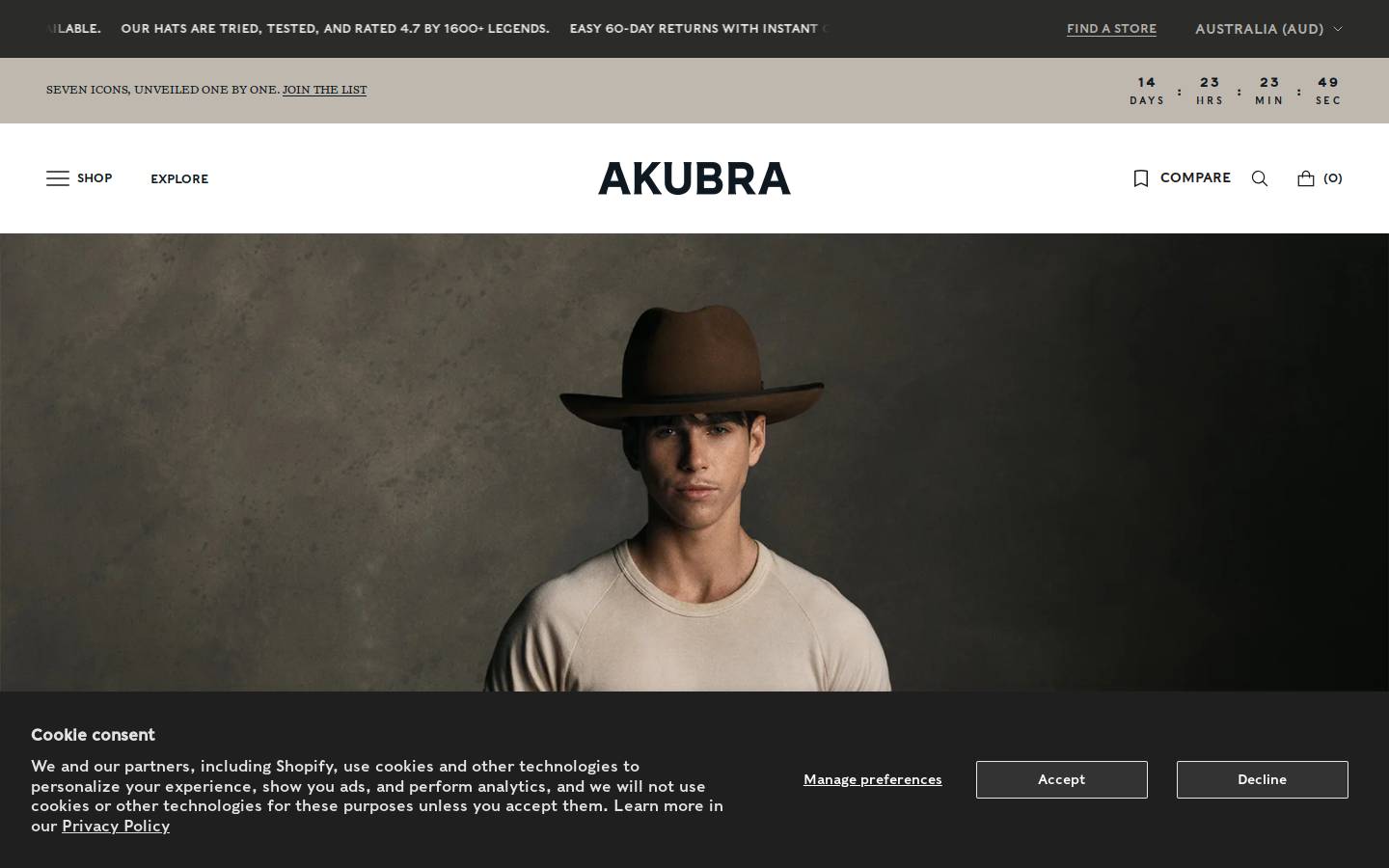 brisbanehatters.com homepage screenshot