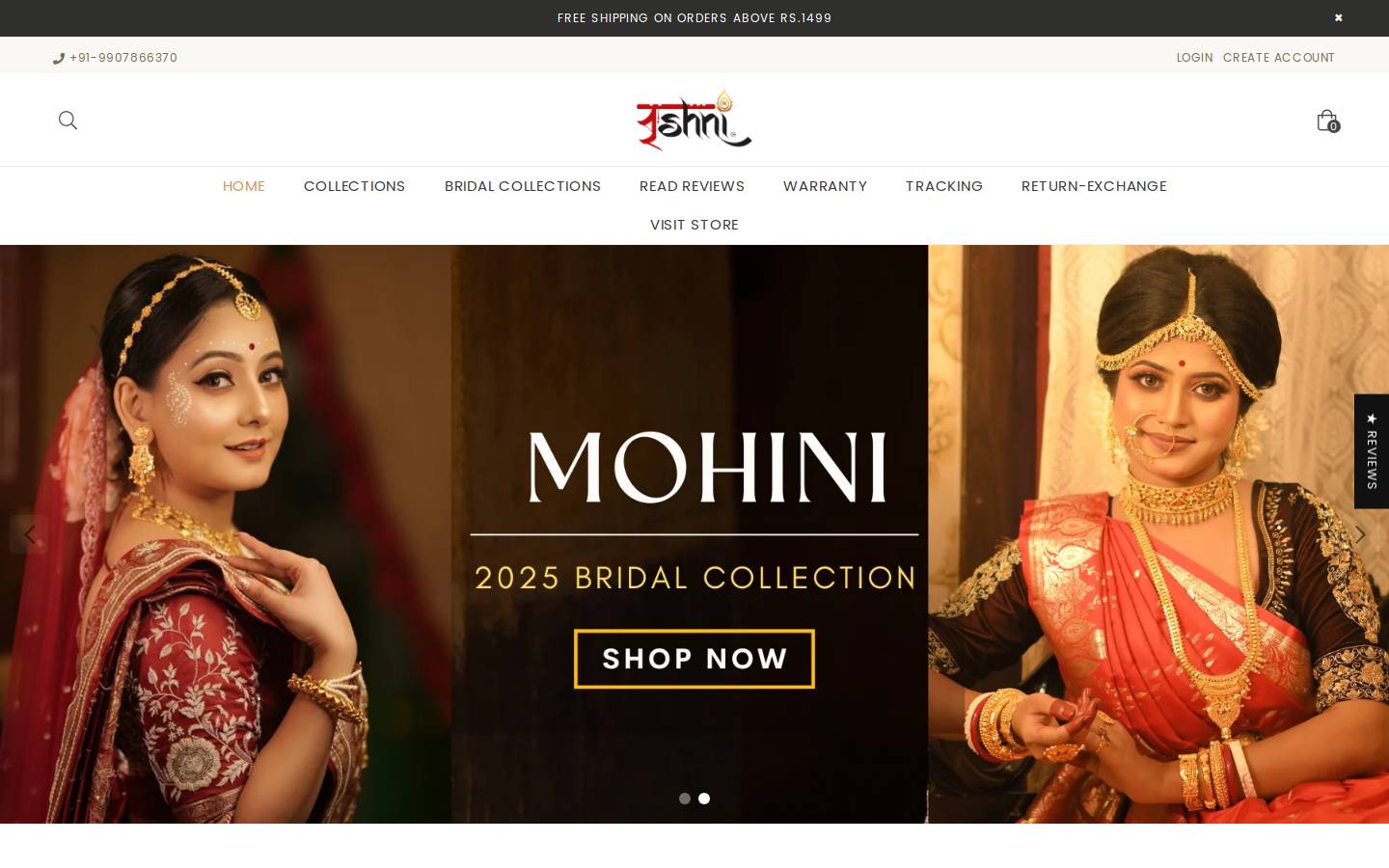 brishni.com homepage screenshot