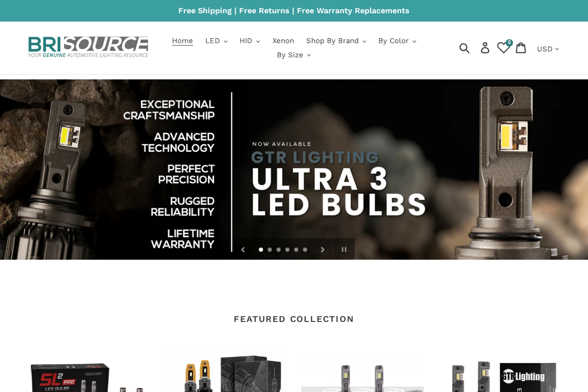 BRI Source homepage screenshot