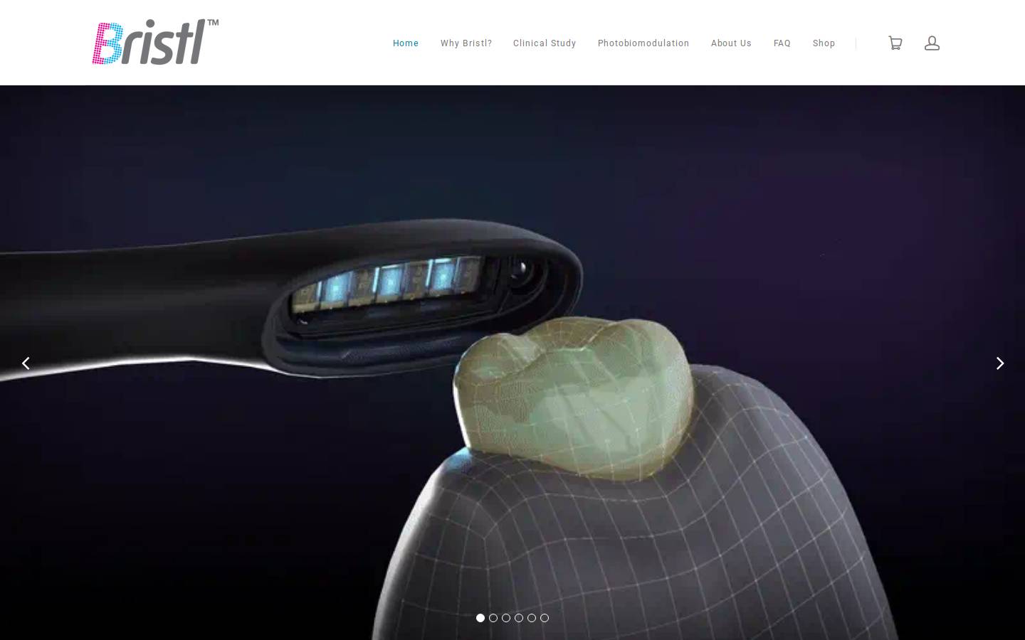 bristlscience.com homepage screenshot