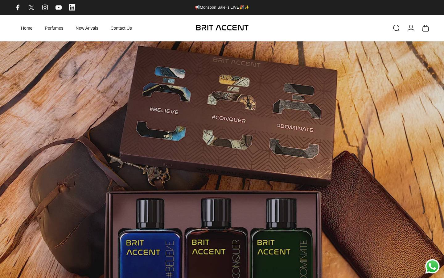britaccent.com homepage screenshot