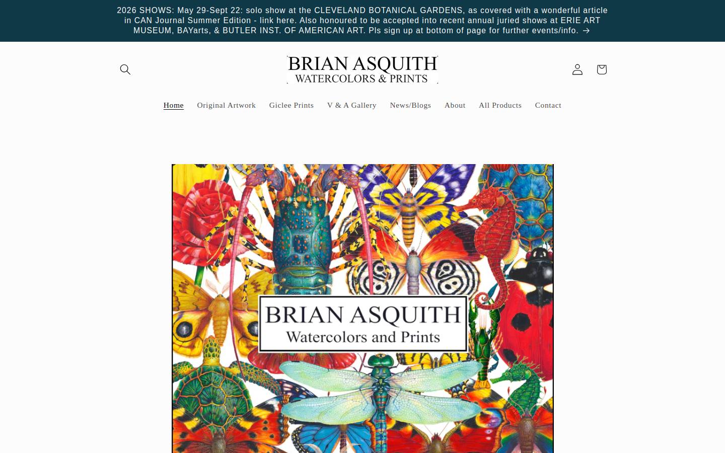 britishbrian.com homepage screenshot
