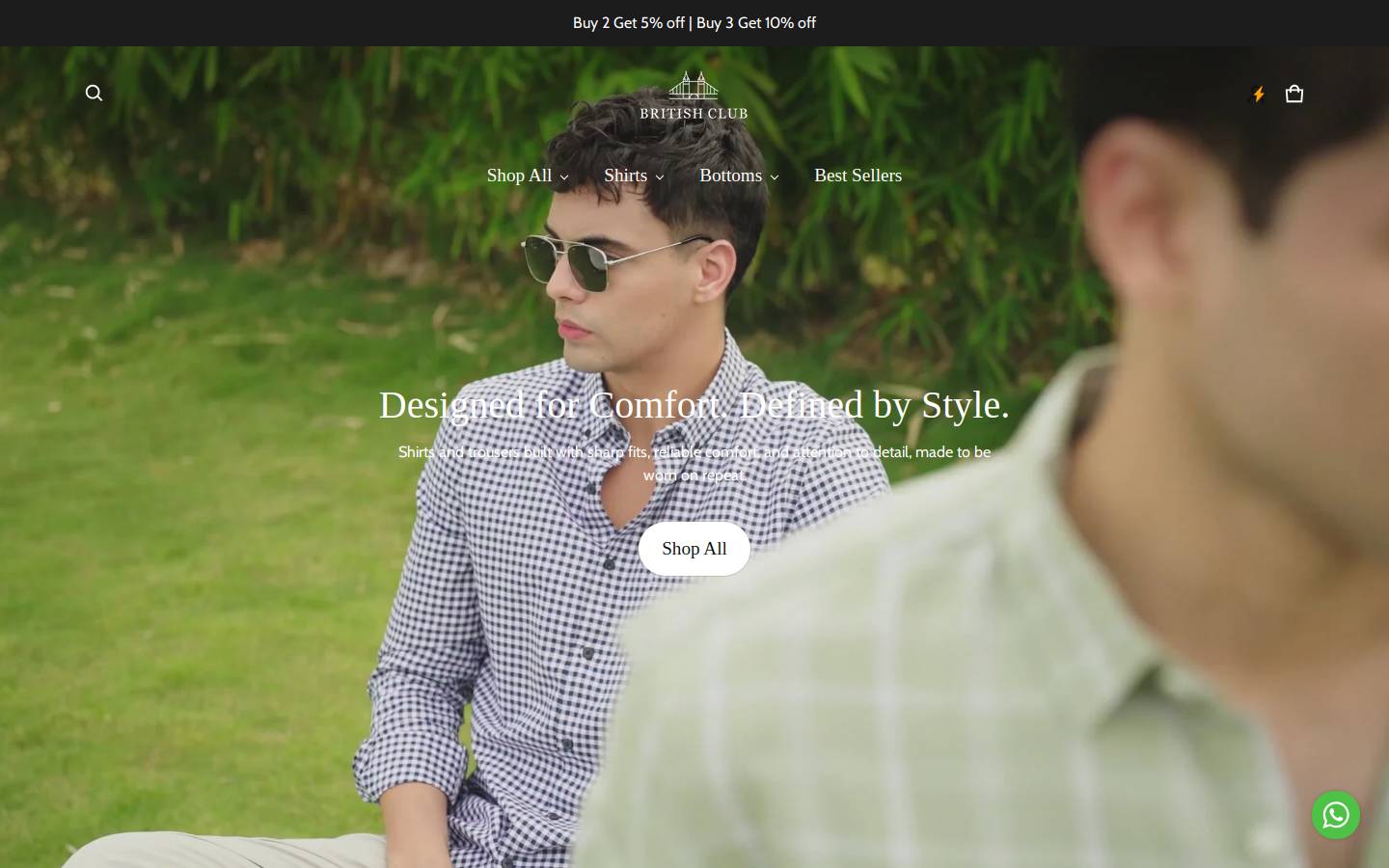 britishclub.in homepage screenshot