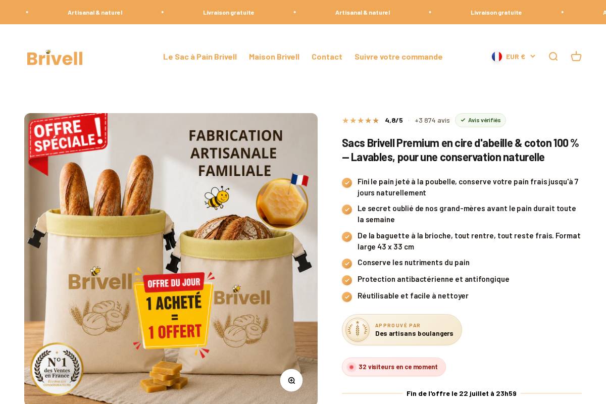 brivell.com homepage screenshot
