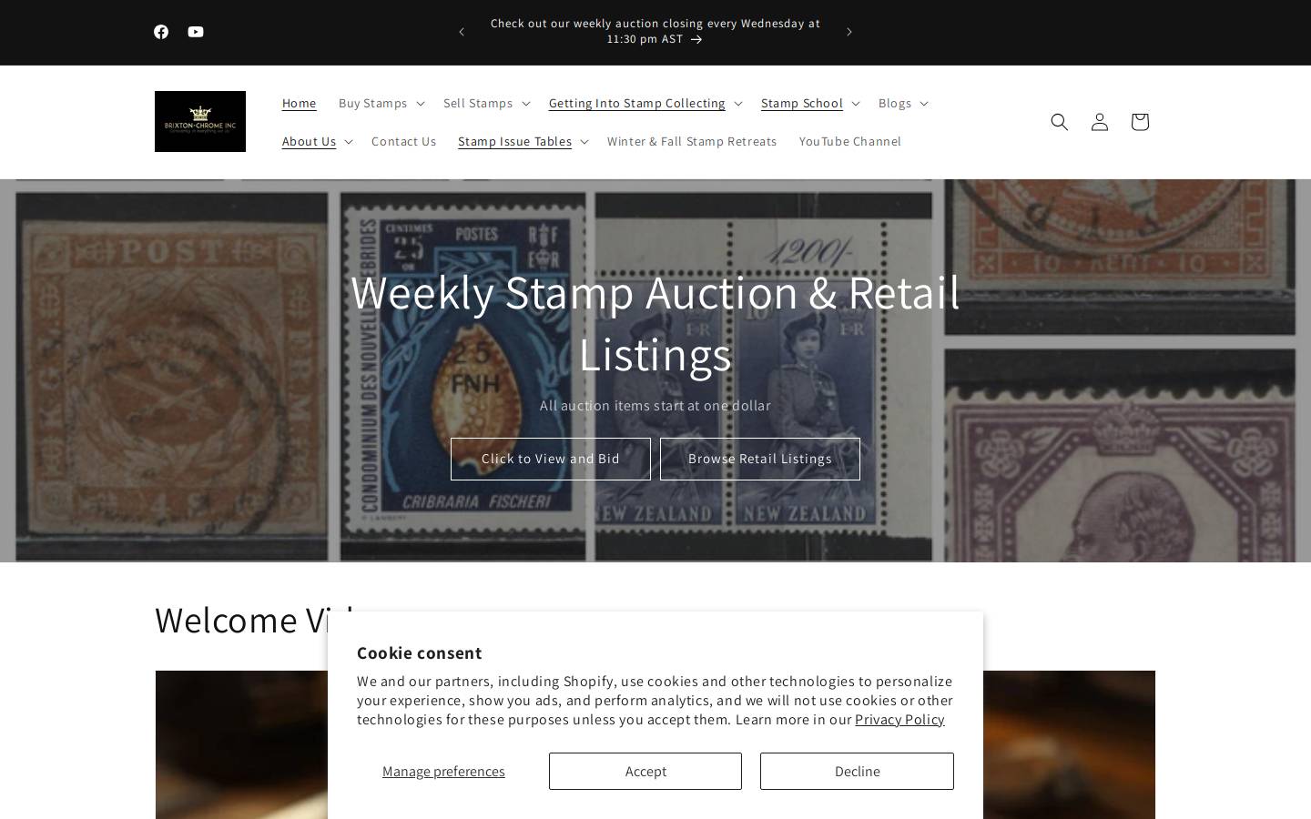 brixtonchrome.com homepage screenshot