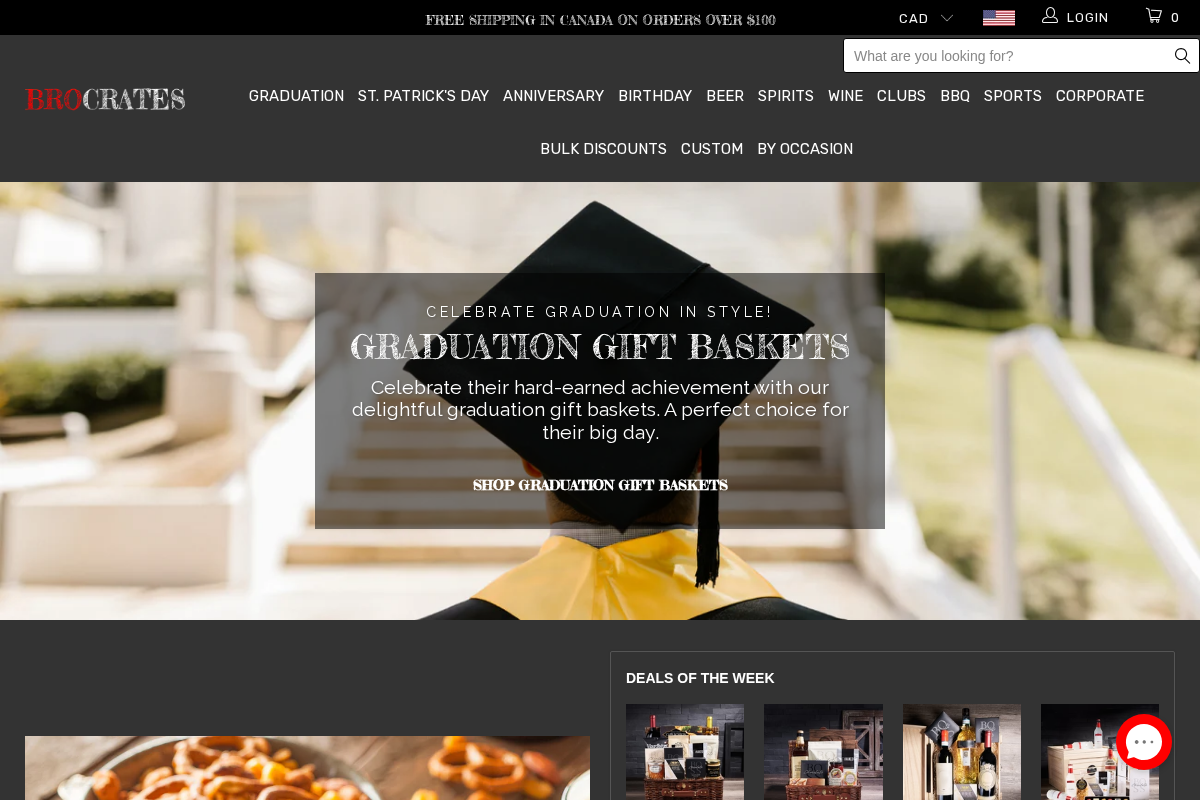 brocrates.ca homepage screenshot