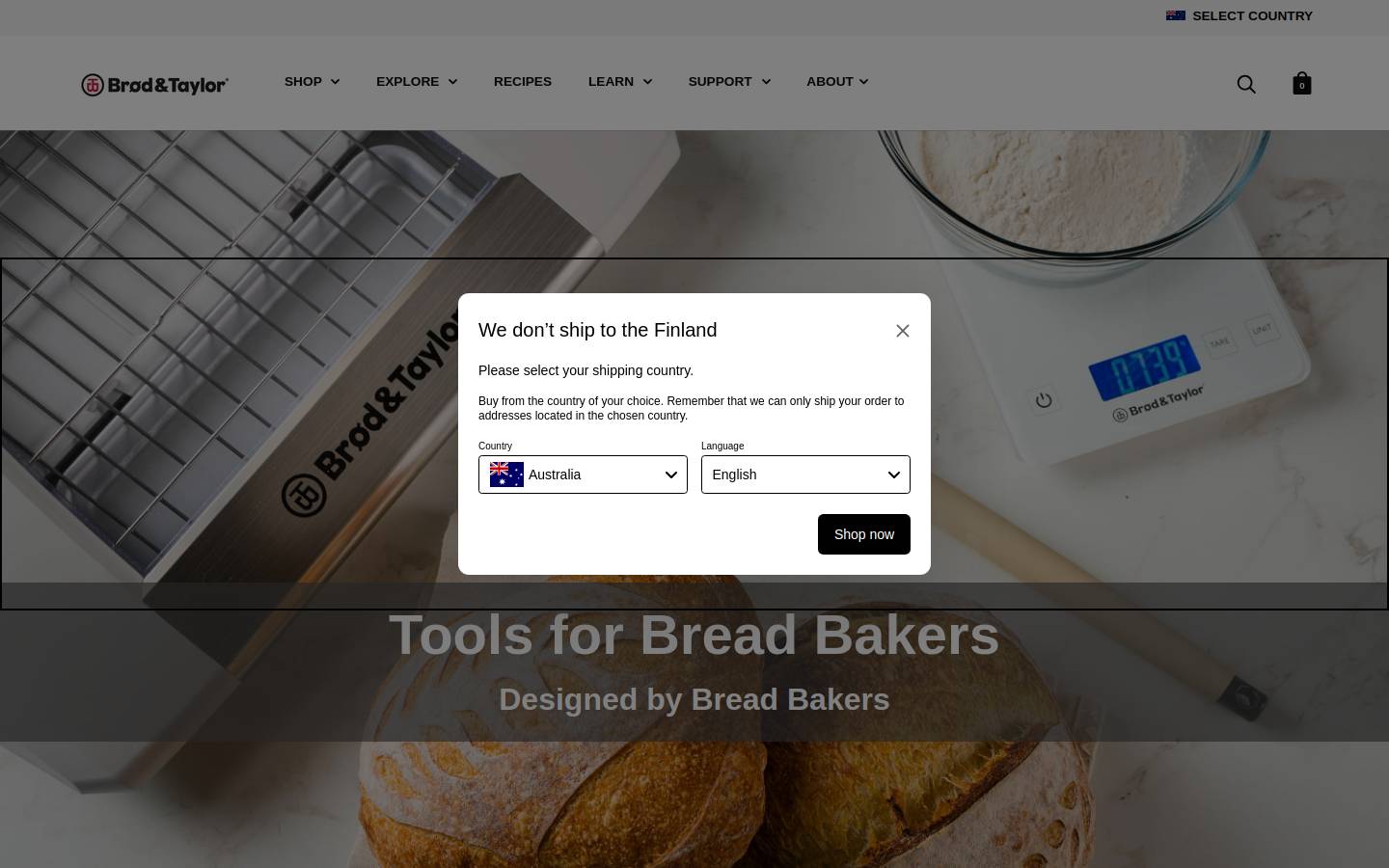 brodandtaylor.com homepage screenshot