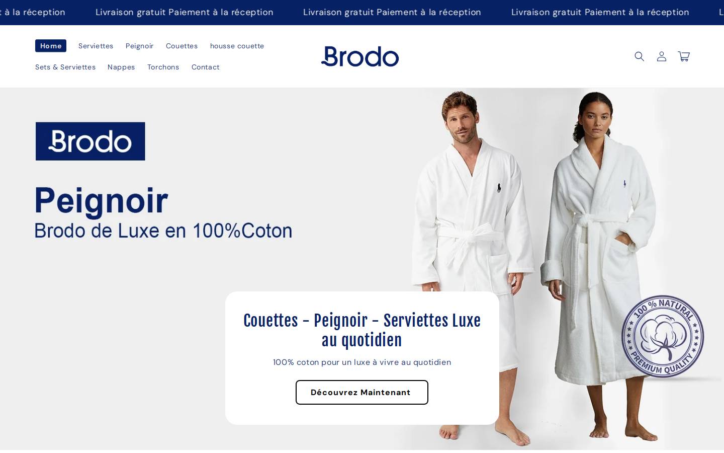 brodo.com homepage screenshot
