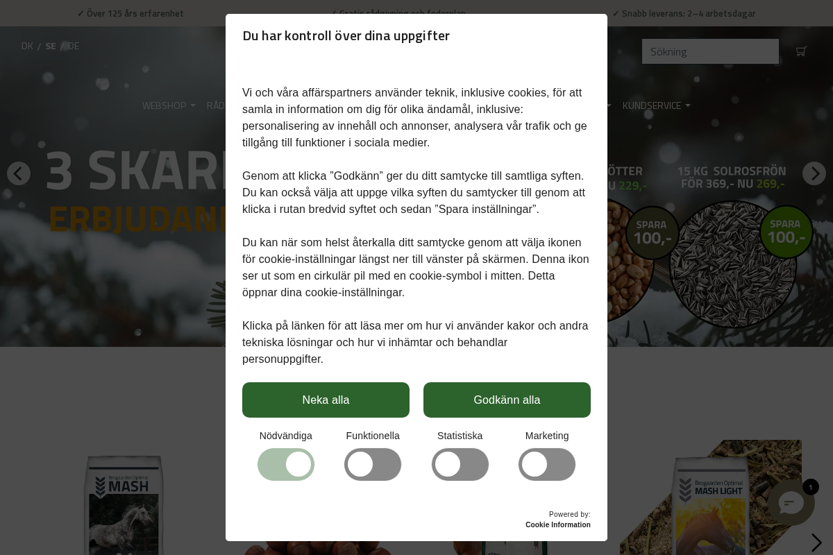 Brogaarden homepage screenshot