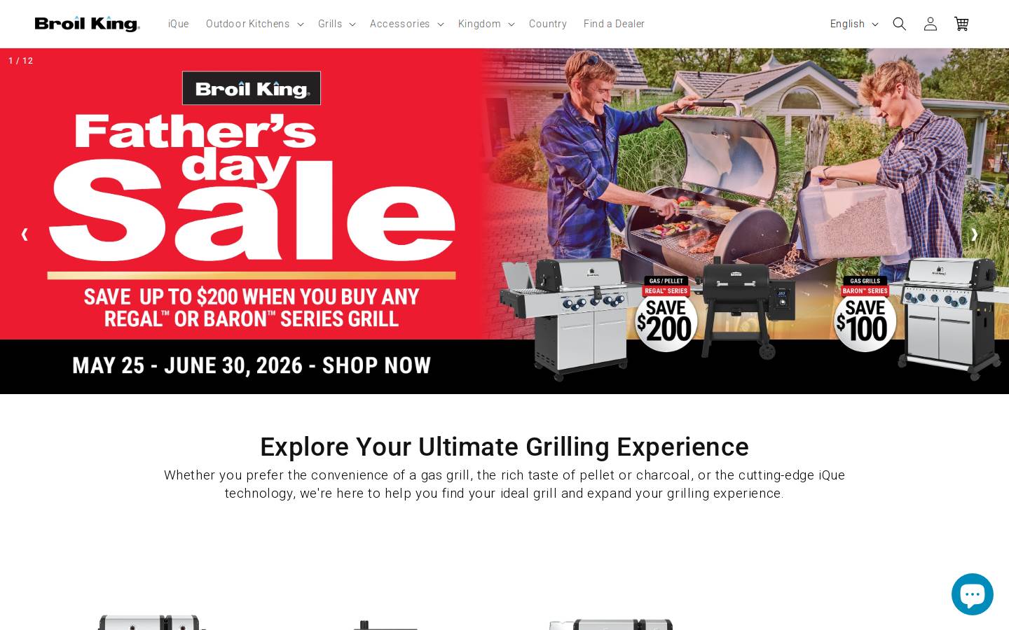 broilking.ca homepage screenshot