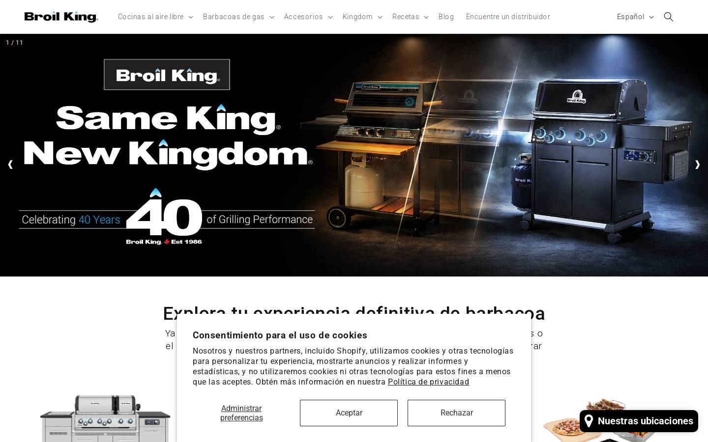 broilkingspain.es homepage screenshot