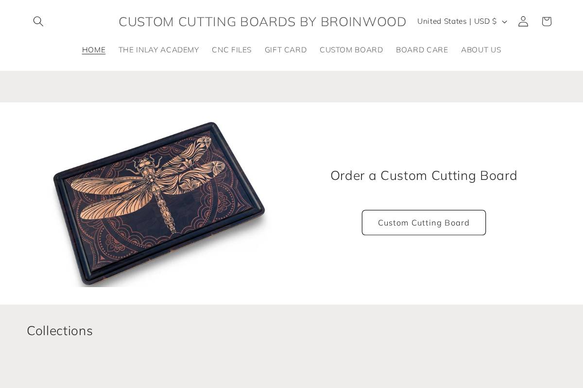 broinwood.com homepage screenshot
