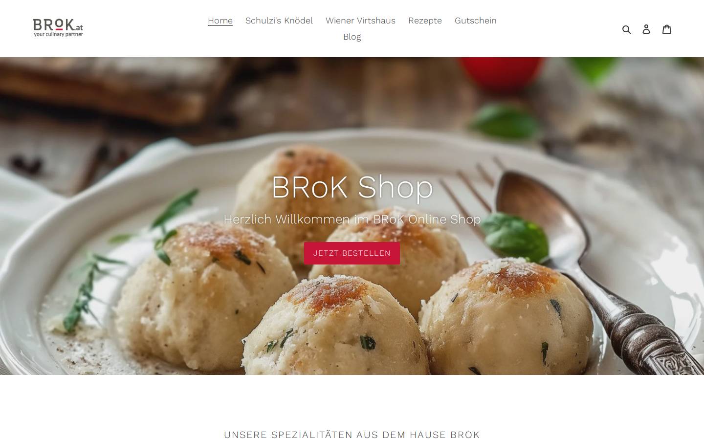 brok-home.at homepage screenshot