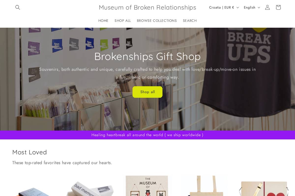 brokenships.store homepage screenshot