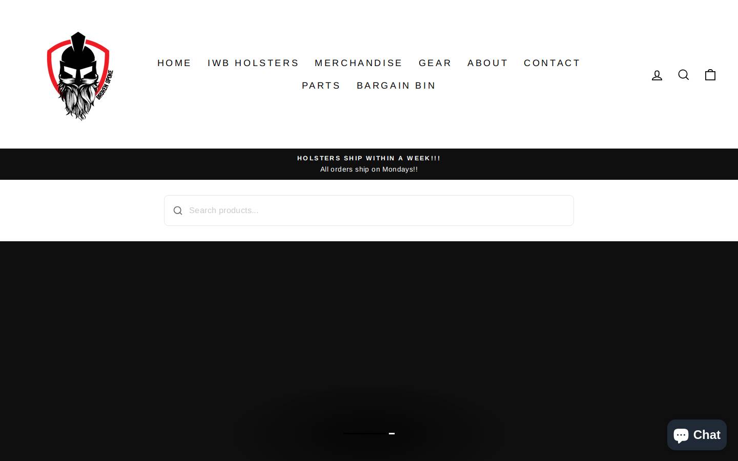 brokenspokeco.com homepage screenshot