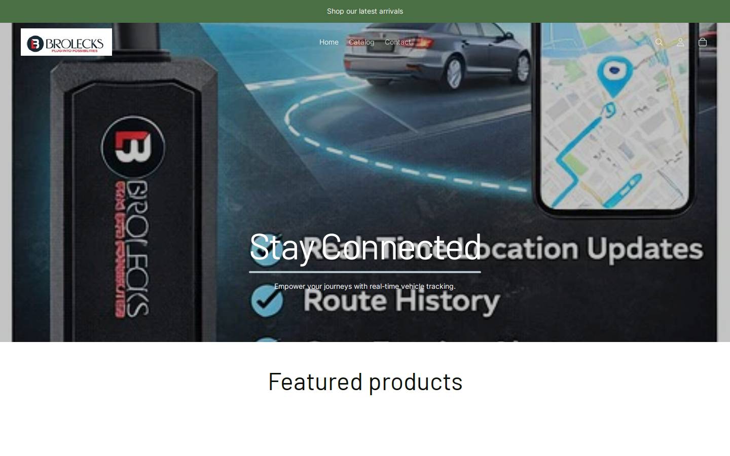 brolecks.com homepage screenshot