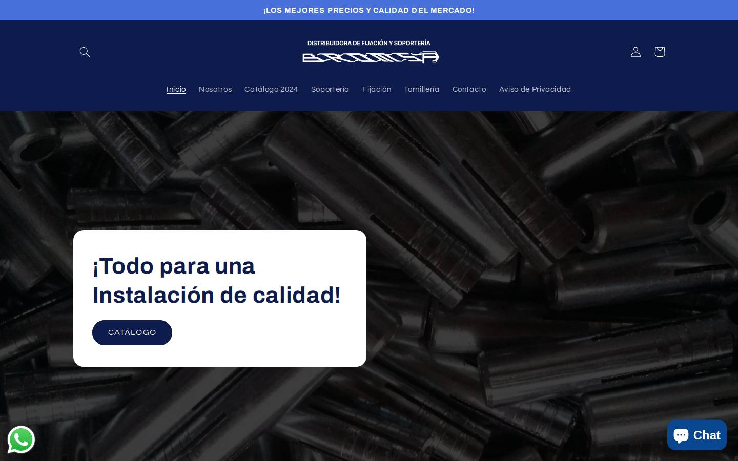 bromsa.com.mx homepage screenshot