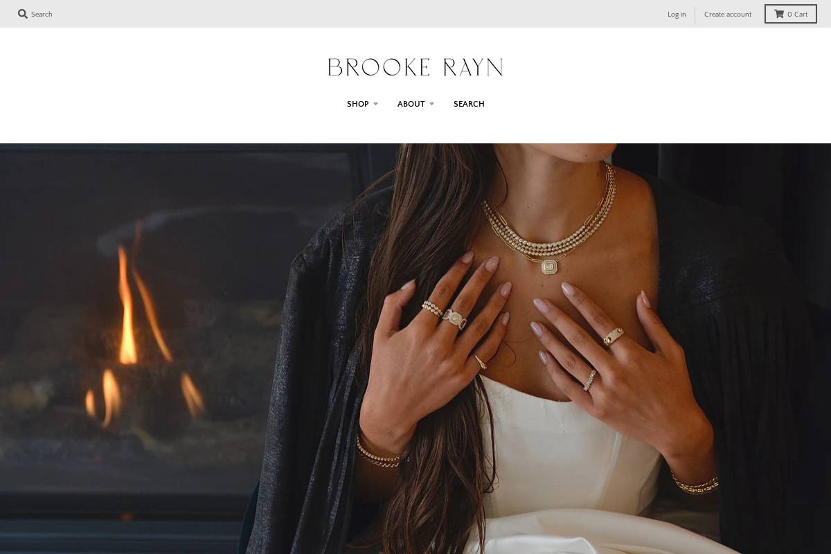 brookerayn.com homepage screenshot