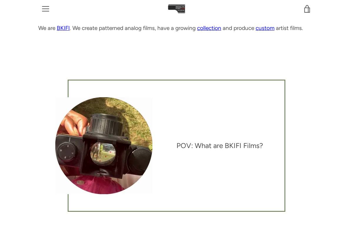 brooklyninstantfilminitiative.com homepage screenshot