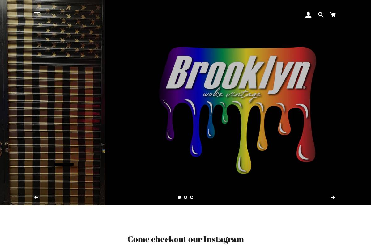 brooklynwokevintage.com homepage screenshot