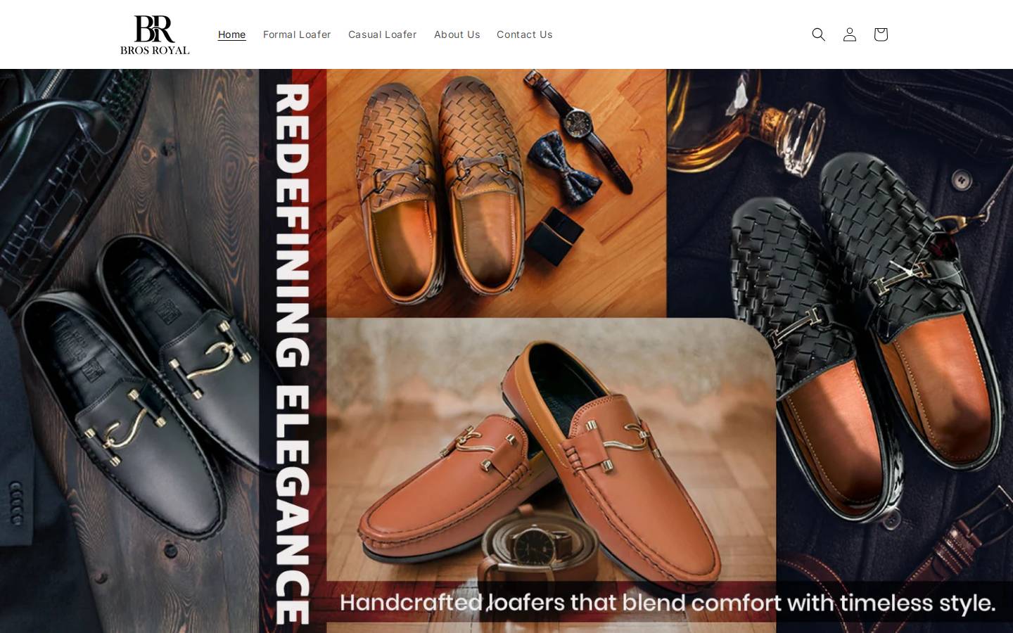 brosroyal.com homepage screenshot