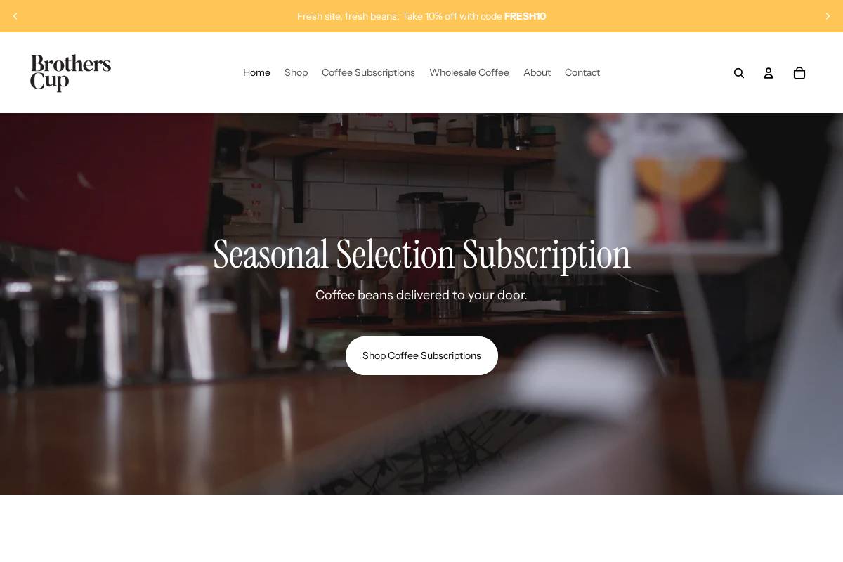 brotherscup.com.au homepage screenshot