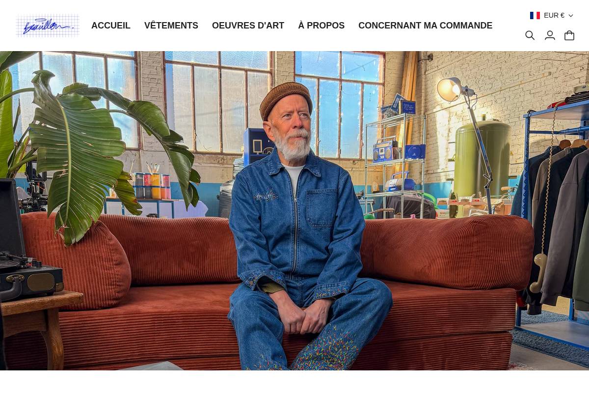 brouillon.store homepage screenshot