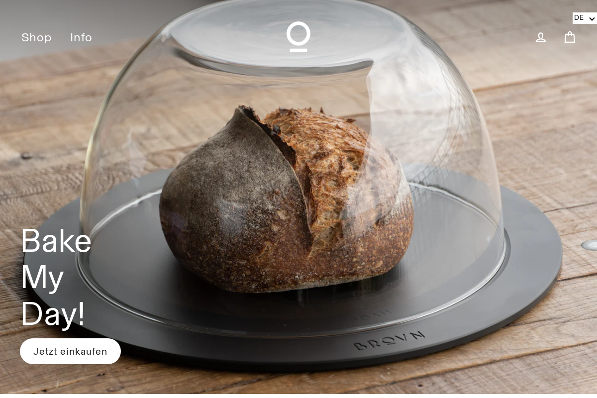 BROVN homepage screenshot