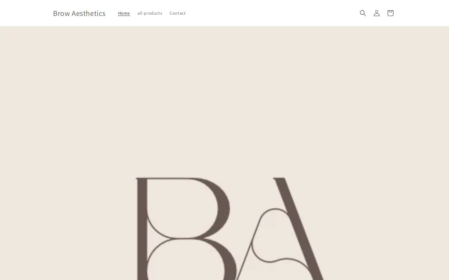 browaestheticsss.com homepage screenshot