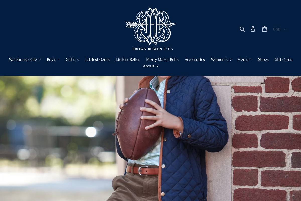 brownbowen.com homepage screenshot