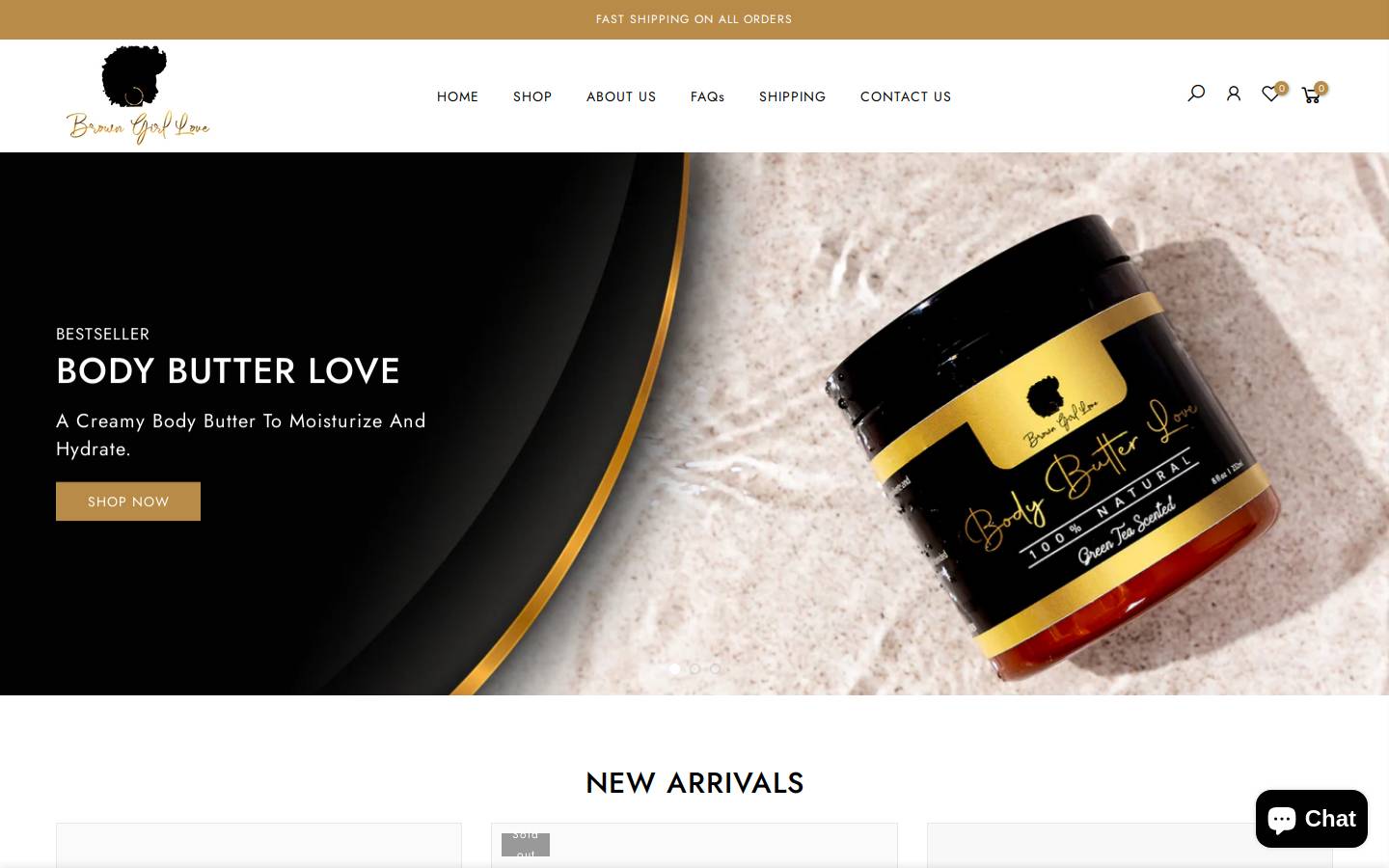 browngirllovellc.com homepage screenshot