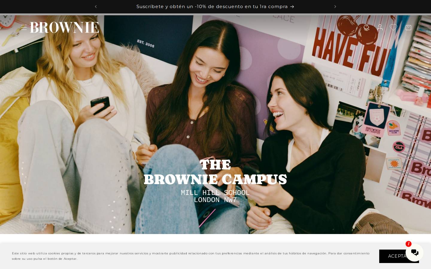 brownie.com.mx homepage screenshot