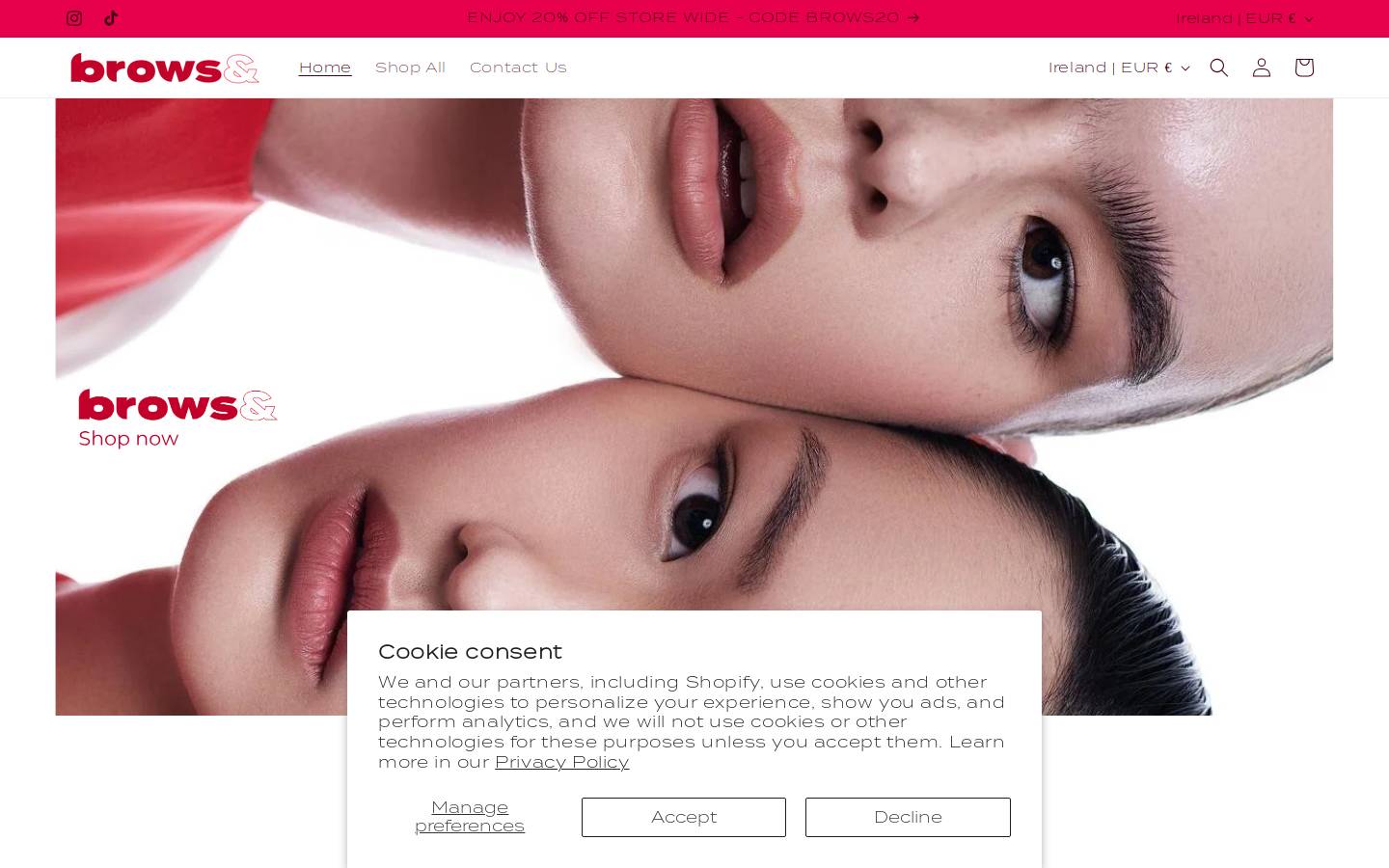 brows-and.com homepage screenshot