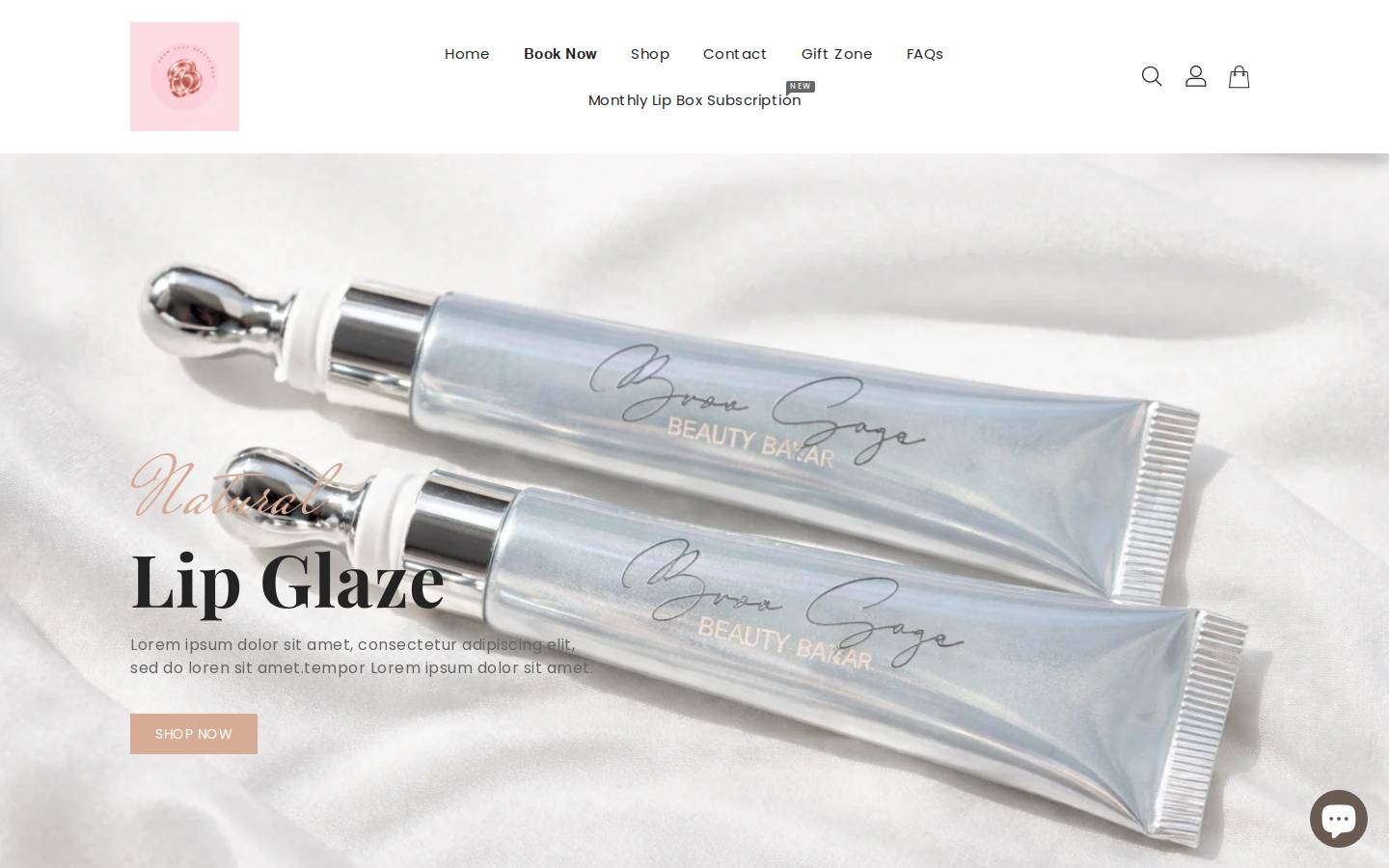 browsugabeautybar.com homepage screenshot