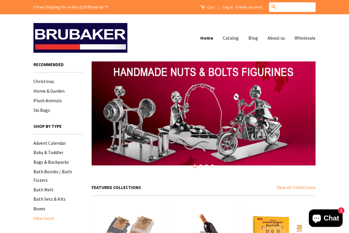 brubaker-usa.com homepage screenshot