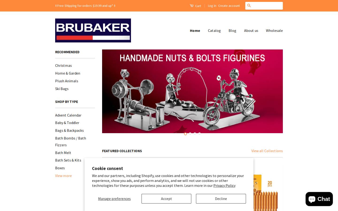 brubakerusa.com homepage screenshot