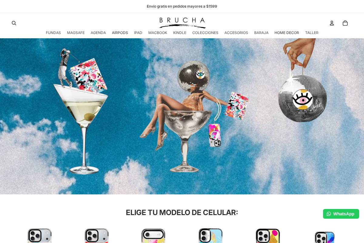 brucha.mx homepage screenshot