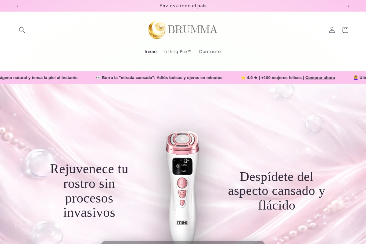 brumma.com.co homepage screenshot