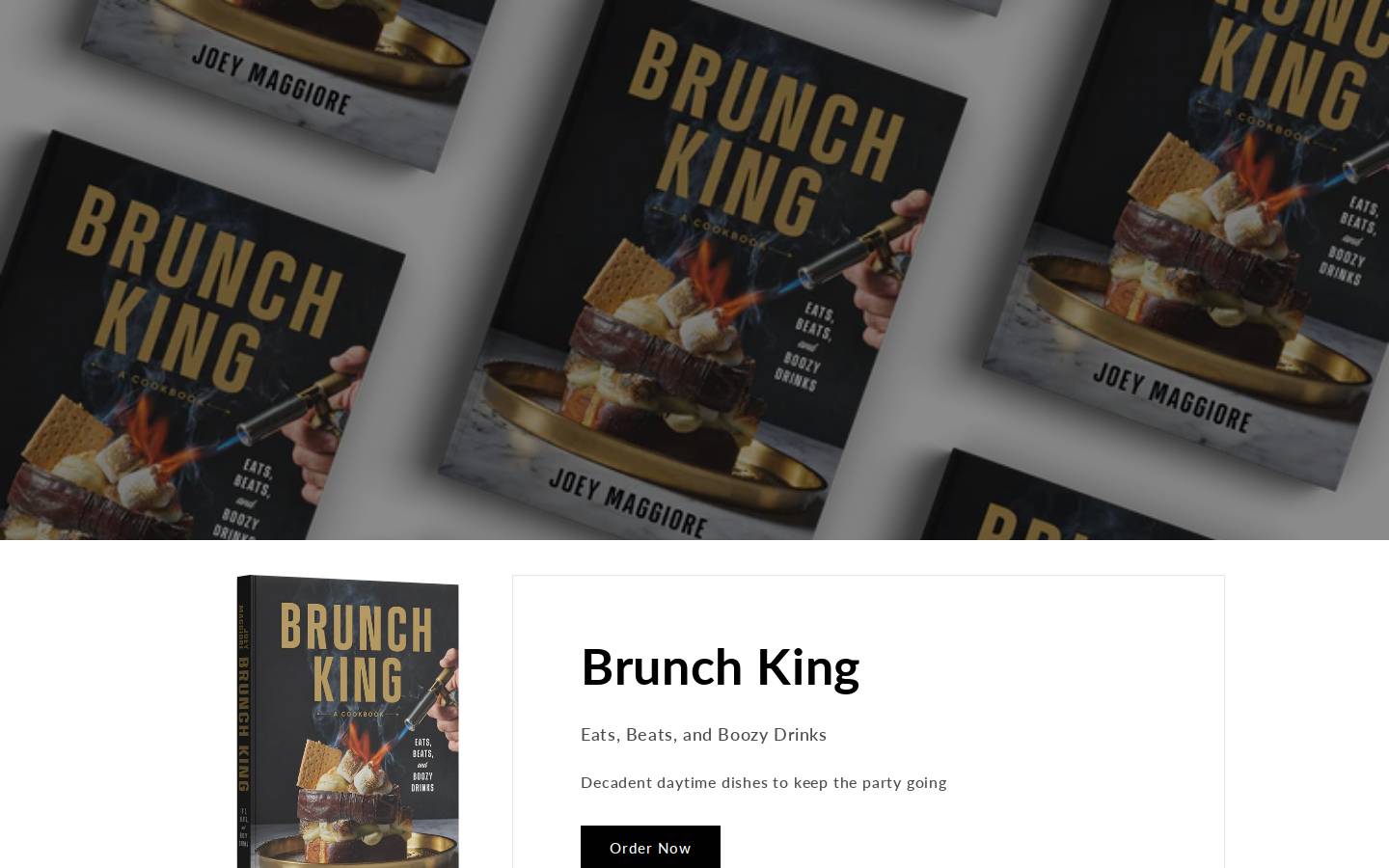 brunchking.com homepage screenshot